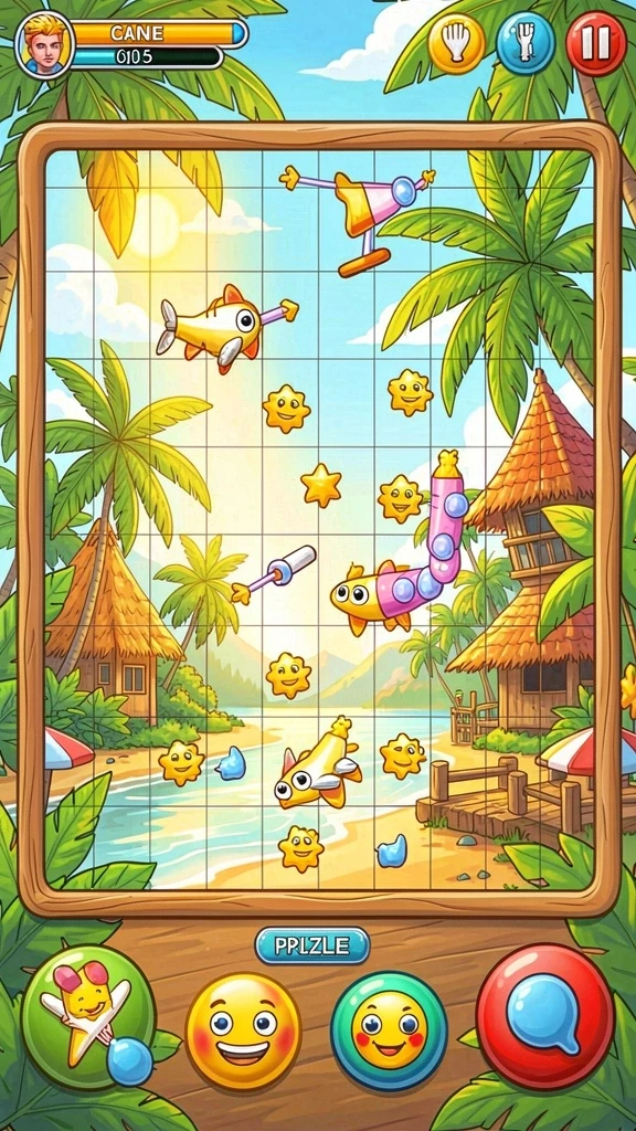 jktgame - Grafis level yang memukau dan penuh warna.